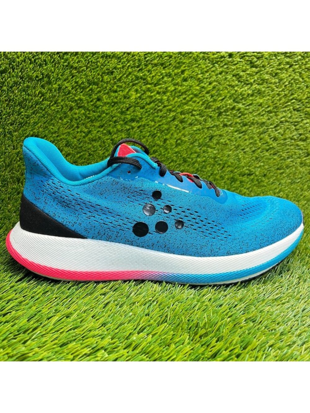 Craft Pacer Mens Size 13 Blue White Athletic Running Walking Shoes Sneakers